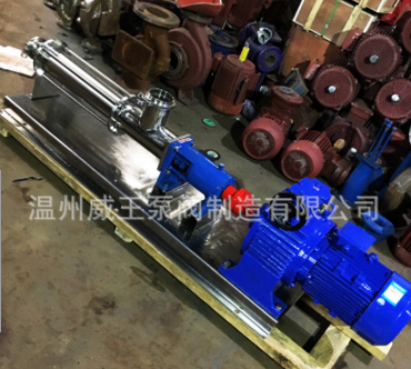 威王推荐G型单螺杆泵G50-1无极调速螺杆泵 变频单螺杆泵图2