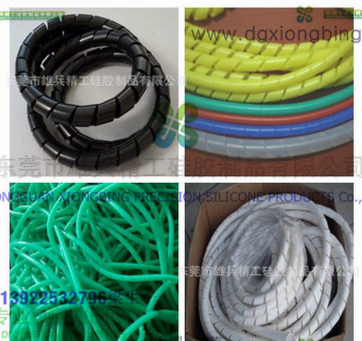 厂家专业热销食品级电线束线管 光纤电缆缠绕硅胶管 阻燃硅胶管图3
