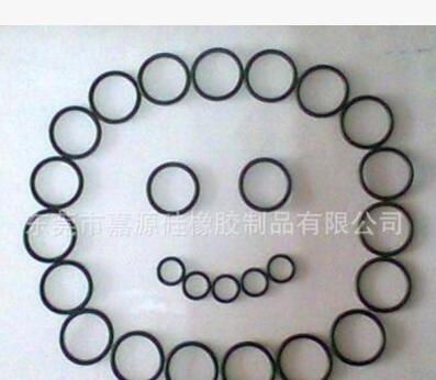 O型黑色密封圈 非标准件橡胶密封 硅胶防水圈图1