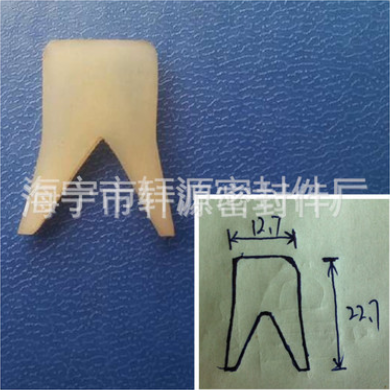 厂家直销供应异形挤出条 异性硅胶挤出条 红色色硅胶门封挤出条图2