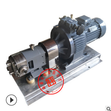厂家直销 凸轮转子泵高粘度食品泵不锈钢凸轮转子泵可定制图3
