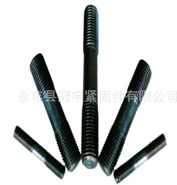 【冠宇】 双头螺丝 8.8发黑螺柱 高强度双头螺栓 各种材质图3
