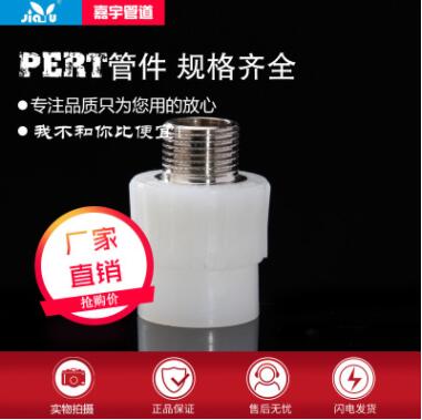 PERT内丝直接 地暖配件PERT地暖管接头pert内牙直接PERT管材管件图3