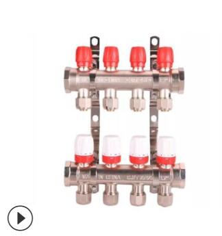 1寸 25主管连体锻压自动温控分水器 活接式 执行器面板图2