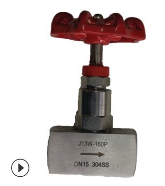 厂家直销j13w-160p针型截止阀 耐磨损耐腐蚀手动截止阀批发图2