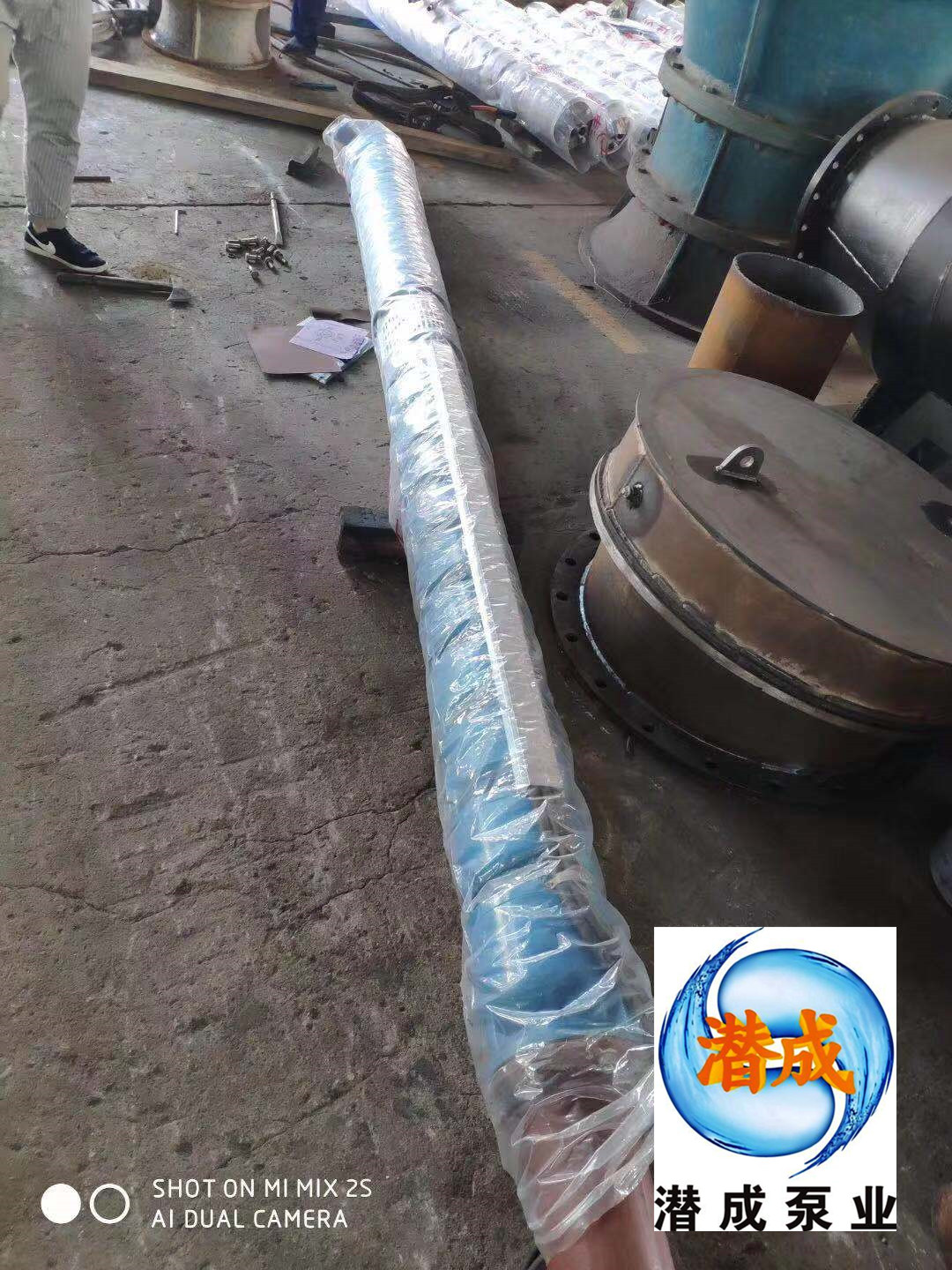 25KW深水热水井专用热水泵（温泉泵）-天津潜成独具匠心品质图2