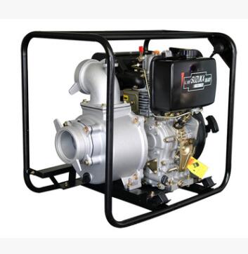 4寸手电一体两用柴油机抽水泵机组型号SHL40CP小型柴油机水泵铃鹿图2