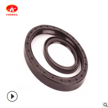 厂家供应耐酸黑色圆形油封垫片定制硅胶圈O型密封圈丁晴橡胶圈图2