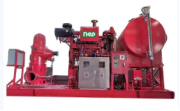 耐普泵业曹妃甸海洋平台柴油机消防泵组顺利出厂