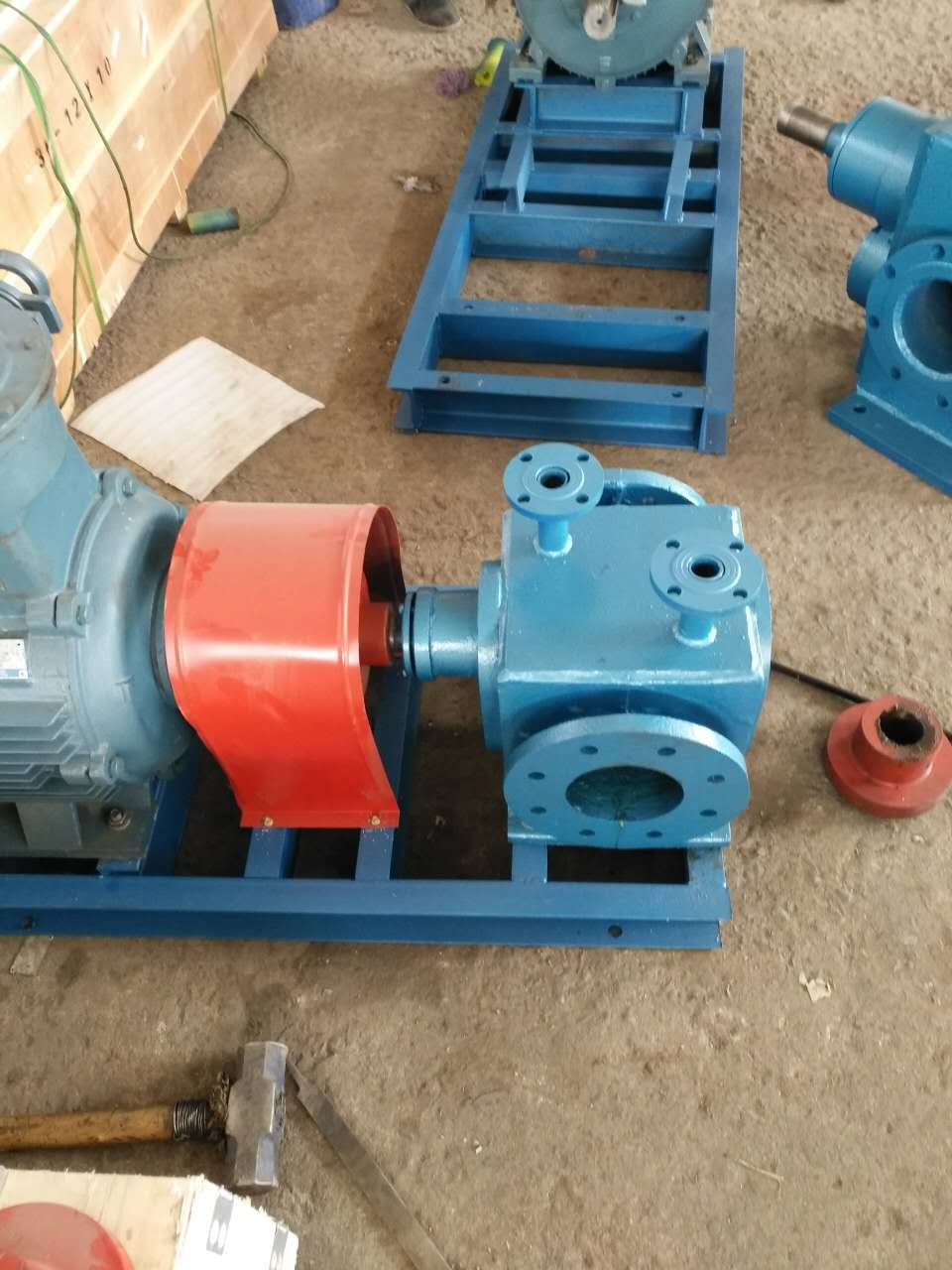 沧州宏润泵有限公司-从化市LQB-38/0.6型保温沥青泵