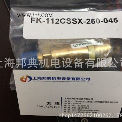 优势KINGSTON 美国原装进口  安全阀   FK112CSSX-250-045