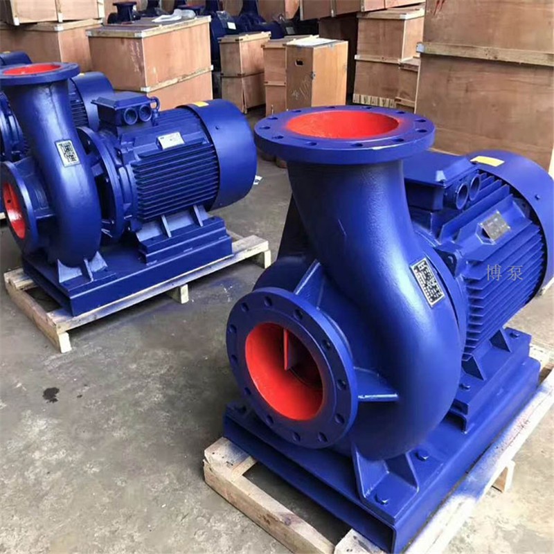 博泵ISW65-200型管道泵厂家博泵定制销售清水离心泵图4