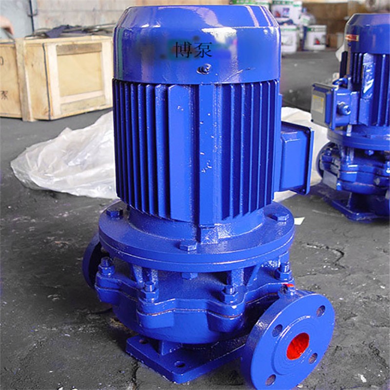 ISG40-125型立式管道泵厂家博泵定制销售直联离心泵 消防增压泵图4
