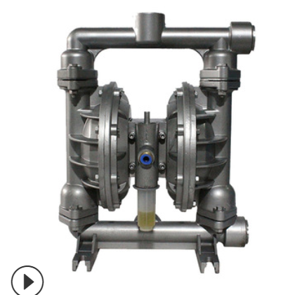 厂家批发气动隔膜泵不锈钢隔膜泵实验室用加料泵污水泥浆泵QBY-25图1