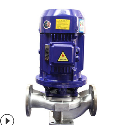 厂家批发IHG立式管道泵 耐腐蚀化工石油泵 不锈钢单级管道离心泵图2