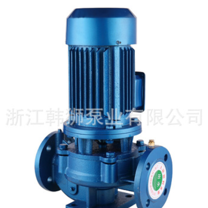 厂家直供ISG立式管道泵空调IRG热水循环泵单级单吸管道离心泵水泵图2