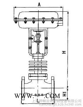 高温散热气动调节阀  上海捍畅气动调节阀