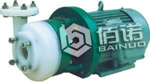 供应上海佰诺FSB耐腐蚀氟塑料合金化工离心泵25FSB-25**价格可来电咨询 化工泵图1