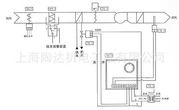 调节阀接线图