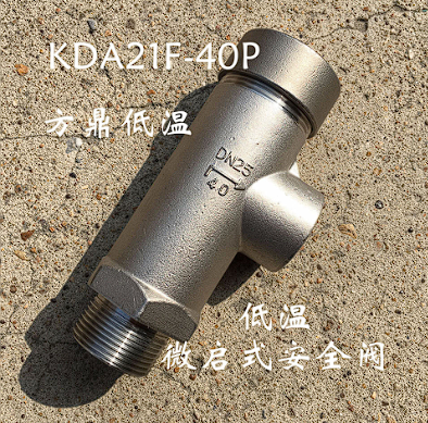 DA21F不锈钢低温安全阀 液氩安全阀泄压阀-196°超低温安全阀图2