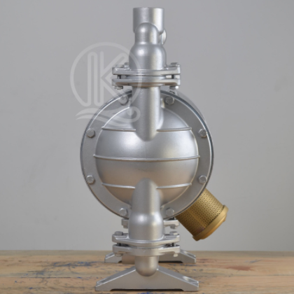 不锈钢气动隔膜泵QBY/K-50 耐腐蚀耐酸碱化工气动泵 低噪音隔膜泵图3