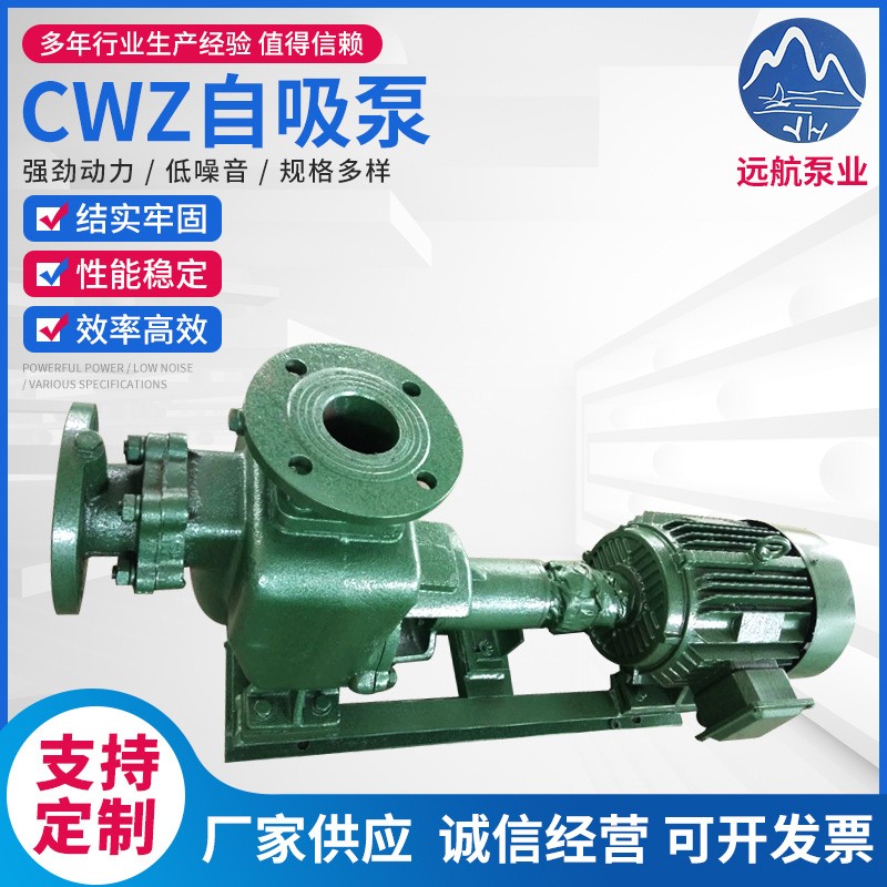 CWZ自吸泵 消防泵海水自吸船用泵自吸泵 CWZ型船用自吸离心泵图5
