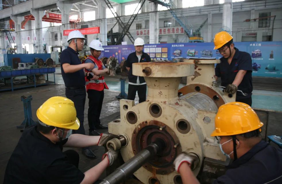 电建集团对郑州泵业公司开展2024年HSE检查考核